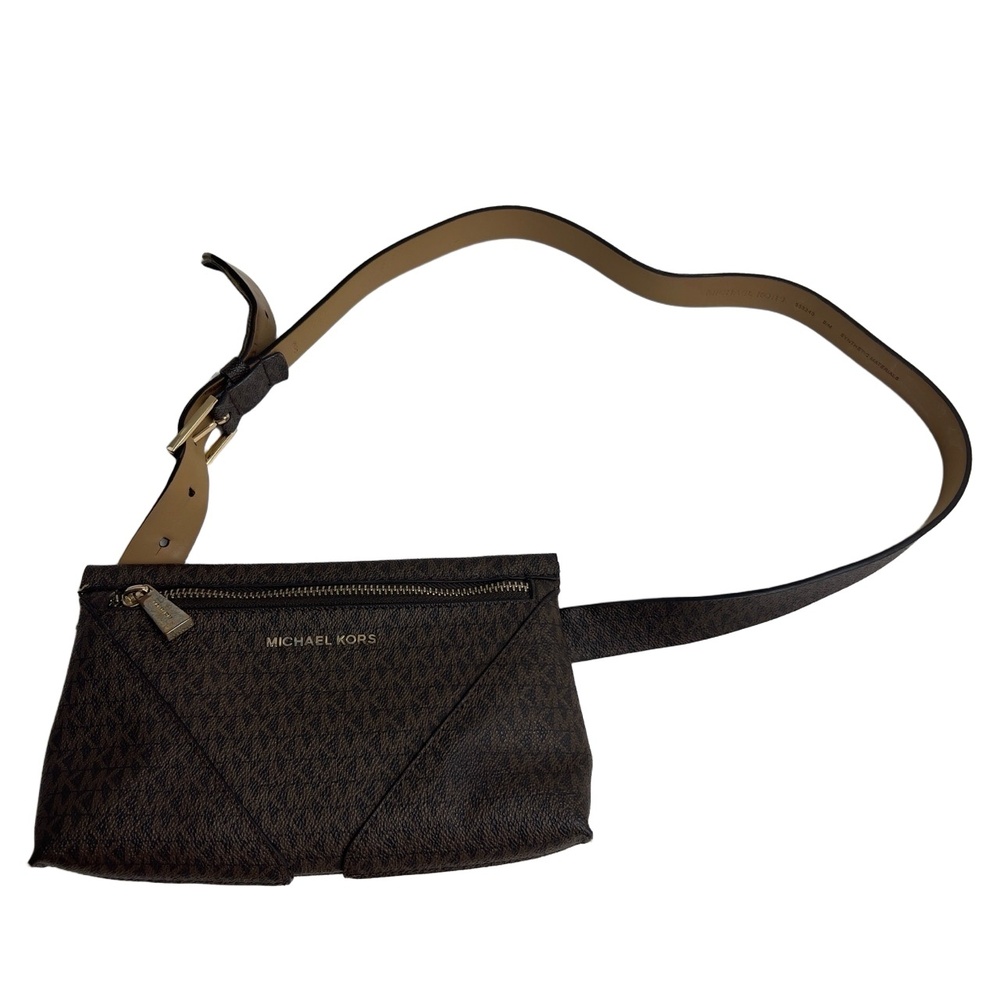 Michael Kors‎ Belt Bag Monogram Adjustable Strap